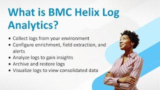 BMC Helix Log Analytics 23.2 - Product Overview
