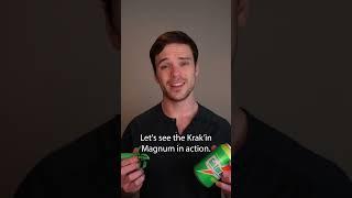 Introducing our Newest Product: The Krak'in Magnum  #drinking #chug #lifehacks #aprilfools