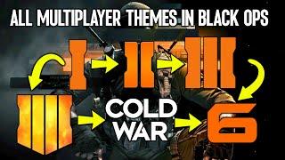 ALL MULTIPLAYER THEMES in BLACK OPS GAMES Call of Duty BO, BO2, BO3, BO4, Cold War & BO6 Lobby Music