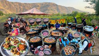 Worlds Biggest Wedding Ceremony | Mega Kabuli Pulao Cooking | Village Life in Afghanistan