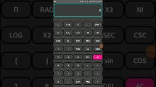 Smart Scientific Calculator in Android Studio DEMO