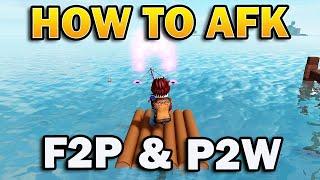 HOW TO AFK FISH in Go Fishing P2W & F2P