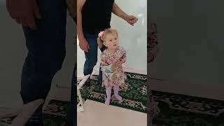 В первый раз в детский сад!  #чудо-девочка