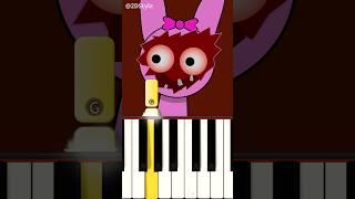 sprunki Pink oh no @2DStyle - EASY Piano Cover