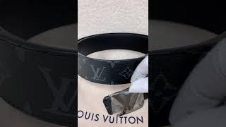 LV Initiales 35毫米雙面皮帶黑色實物現貨 | M0450S