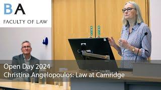 Legal Problems: Professor Janet O’Sullivan & Professor Graham Virgo KC (Hon) (Law Open Day 2024)