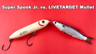 Super Spook vs. LIVETARGET Mullet: Topwater Lure Test