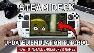 Steam Deck - New And UPDATED Emulation Tutorial * September 2022 *