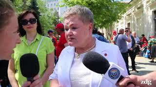 Deputata socialistă Elena Hrenova vorbește doar rusește