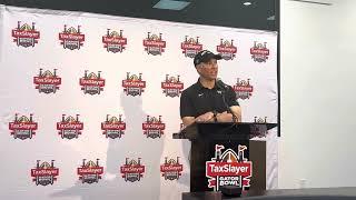 Post game with Dave Clawson of Wake Forest (Gator Bowl 12/31/21)