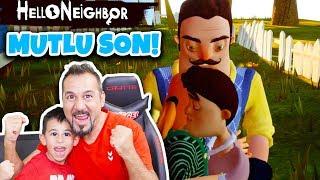 HELLO NEIGHBOR MUTLU SON! KAZIM USTA KIZINI KURTARDI!