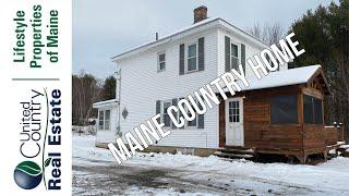 Country Home For Sale | Maine Real Estate