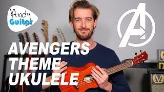 Avengers Theme Song on Ukulele + full tutorial