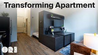 Would You Live in a TRANSFORMING Apartment? One of the Cheapest Ori Studios in the Country!