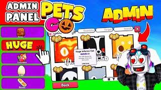 Я СТАЛ АДМИНОМ В ЧИТЕРСКОМ PETS GO! ROBLOX PETS GO MODDED