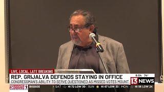 Rep. Raul Grijalva defends missing votes during cancer battle