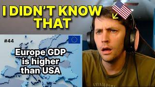 American reacts to 50 Interesting Facts About Europe