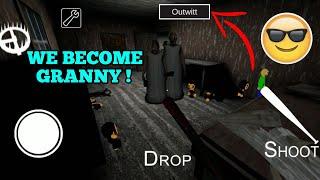 WE BECOME GRANNY!! GRANNY HORROR GAME OUTWITT MOD 1.6.1 | GRANNY TOP HACK - PLAY AS GRANNY GAMEPLAY