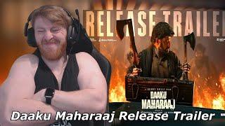 Daaku Maharaaj Release Trailer | NBK, Bobby Deol | Thaman S | Bobby Kolli • Reaction By Foreigner