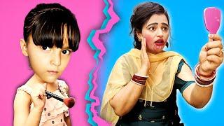 Yana Beauty Parlour Ka Sach? Puja Ka Face Bigad Gaya | Makeup Disaster for Kids | Hindi Funny Story