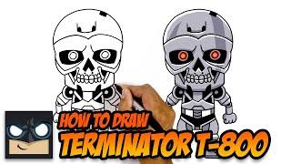 How To Draw Terminator T-800