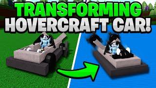 TRANSFORMING HOVERCRAFT CAR!! - Build A Boat For Treasure!