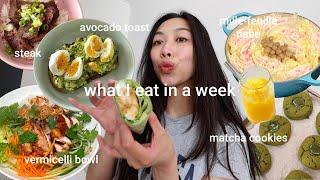 what i eat in a week *asian food + realistic + easy recipes*