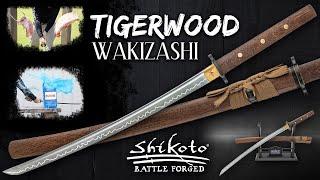 BudK: SHIKOTO TIGERWOOD WAKIZASHI