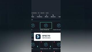 Efecto Transición Whoosh para videos #shorts
