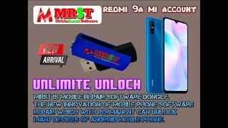 MRST DONGLE REDMI 9A MI ACCOUNT UNLOCK  DONE #unlock