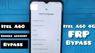 Itel A60  4G Frp bypass,, itel a662L Google account bypass, frp unlock, FRP remove