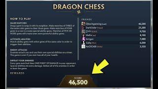 How to easily score 40k in Dragon Chess Dota 2 Crownfall 3 (Fourty Thousands)