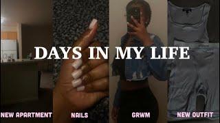 DAYS IN MY LIFE | New apartment, nails, grwm, and more