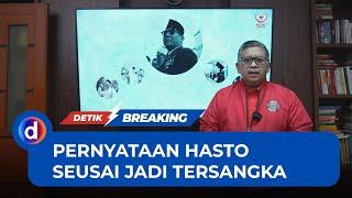 Hasto soal Jadi Tersangka KPK: Kami Taat Hukum