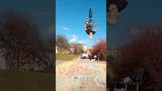 A BMXer's Wild Ride - Watch What Happens When a FPV Drone Joins In!