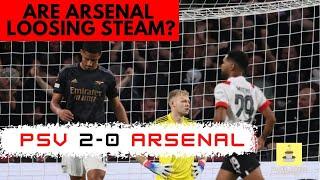 PSV vs Arsenal 2 0 | The big flaw in Arteta's plan!