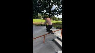 Harvey milking this rail with new AOSV6 Will Scott deck #Scootering #Aosv6 #Envyscooters