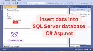 How to Insert Data in SQL Server Database Using C# ASP.NET