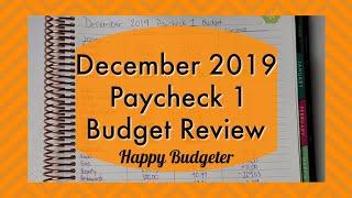 Paycheck to Paycheck Budget Review | Happy Budgeter