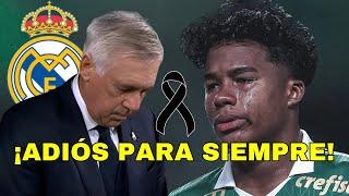 ¡ADIOS ENDRICK! ¡ANCELOTTI ROMPE A LLORAR! ¡LA CULPA ES SUYA!