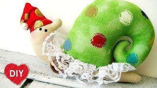 DIY. How to sew a tilda snail.