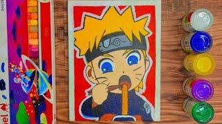 Draw With Me - Naruto Drawing, Acrylic Painting 