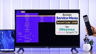 Hisense VIDAA Smart TV: How to Access Hidden Service Menu! [With Secret Code!]