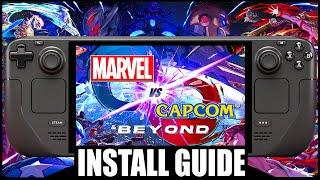 How To Install Marvel Vs Capcom Infinite & Beyond On Steam Deck | EASY FAST GUIDE