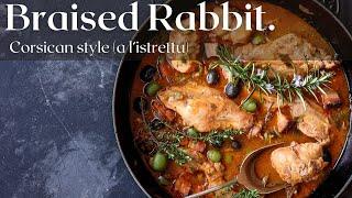 A rabbit dish with beautiful flavors