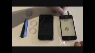 iPhone 3GS Cracked Screen Replacement Tutorial | GadgetMenders.com
