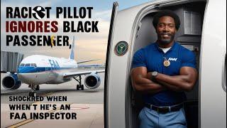 Racist Pilot Ignores Black Passenger, Shocked When He’s an FAA Inspector