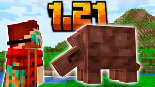 Моб Броненосец в Майнкрафт 1.21 (Minecraft Live 2023) — Armadillo