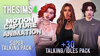 The Sims 4 | "+30 Talking/Idle Animations" Mega Pack Download