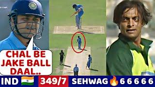 IND VS PAK 2004 | Sehwag destroyed Pakistan and Shoiab Akhtar| IND VS PAK Most Shocking revenge ever